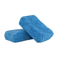 CHEMICAL GUYS - Aplicador Microfibra azul 2 uni