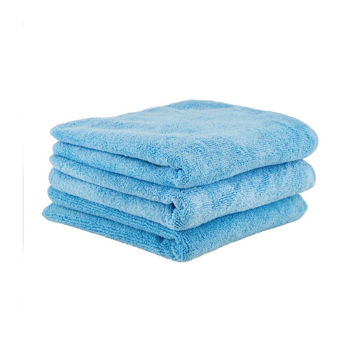 CHEMICAL GUYS - Toalla microfibra Chemical Guys Workhorse azul 3 uni