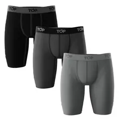 TOP - Pack 3 Boxer Largo Algodón C2.
