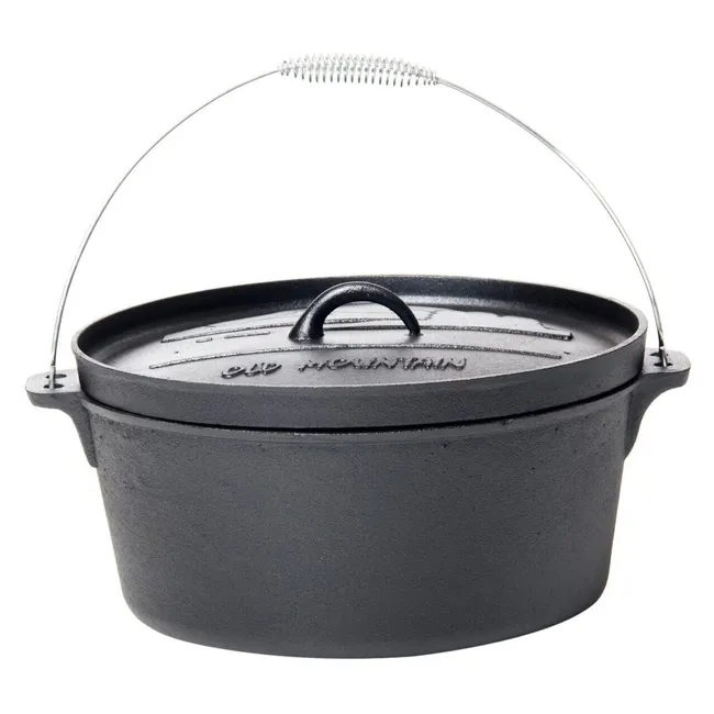 OLD MOUNTAIN - Olla 7.57 L Con Tapa Hierro Fundido