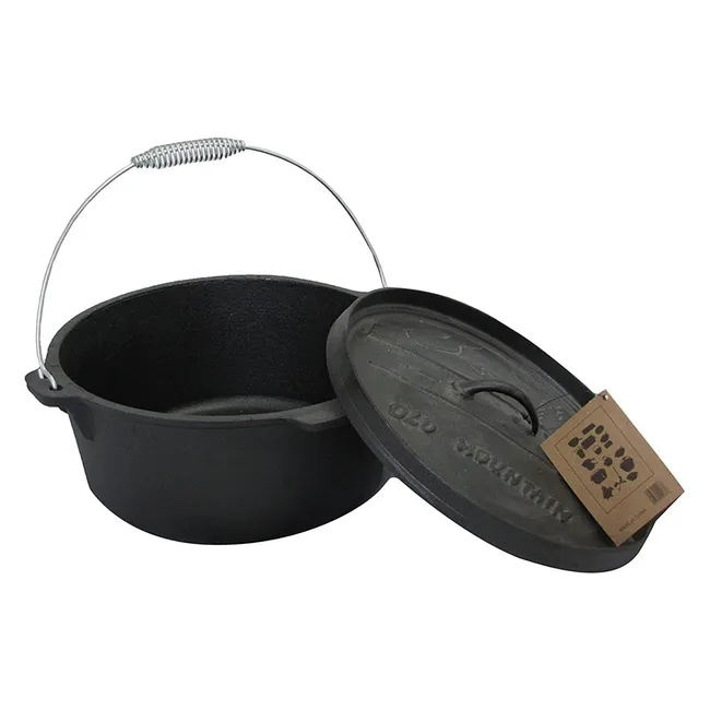 OLD MOUNTAIN - Olla 7.57 L Con Tapa Hierro Fundido