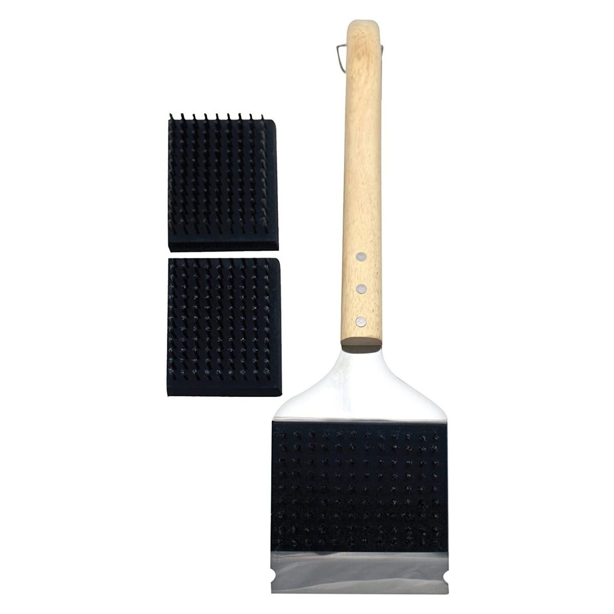 JIM BEAM - Cepillo Limpia Parrillas Con Cabezas Removible