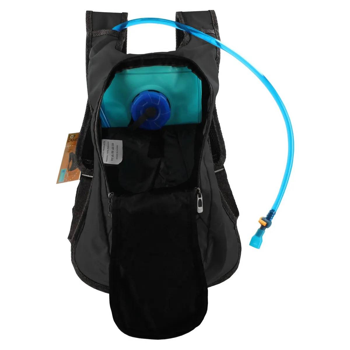 MIGLU - Mochila Hidratación Trekking Negra 2 [L]