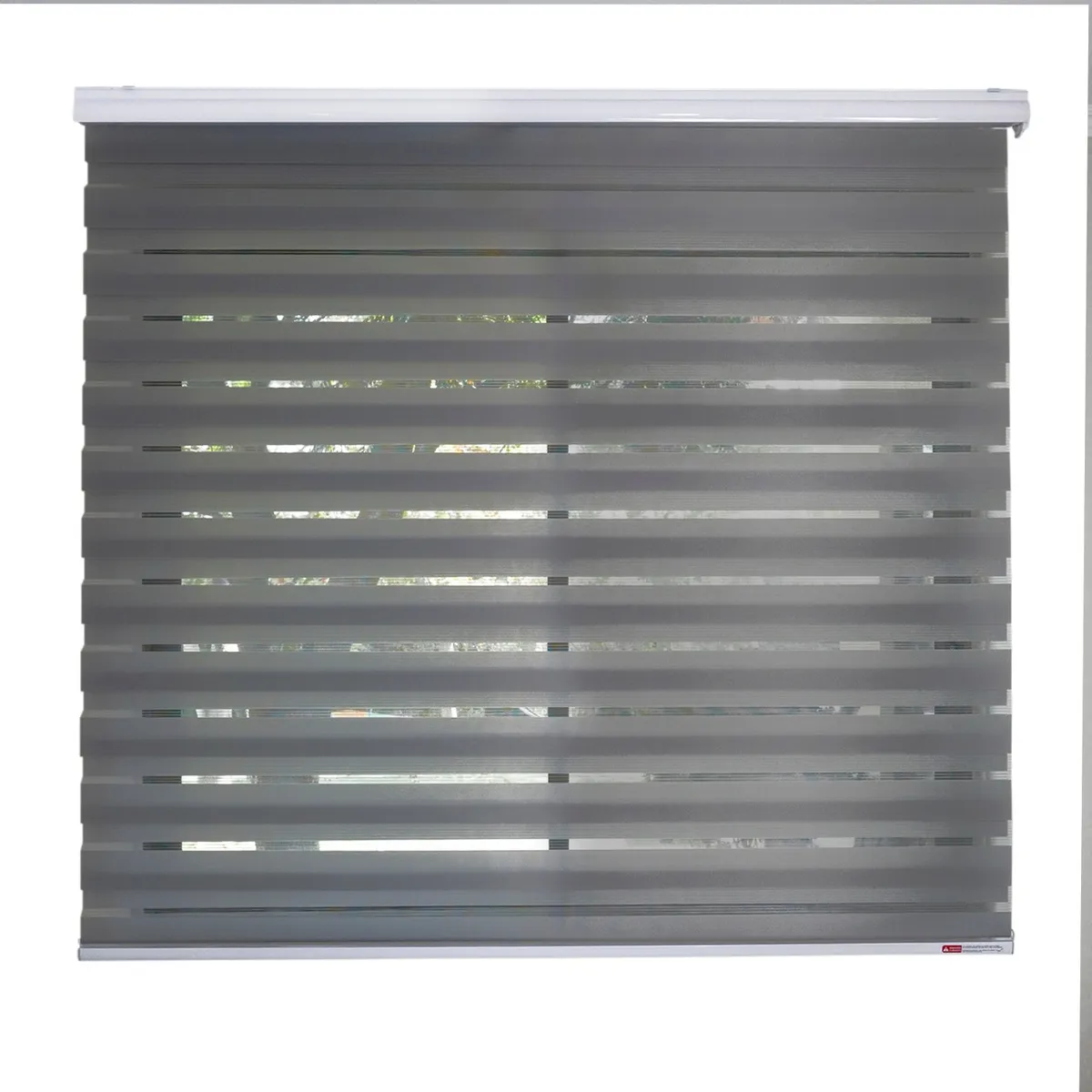 VINCENZI - Cortina Roller Duo Gris 200x240cm