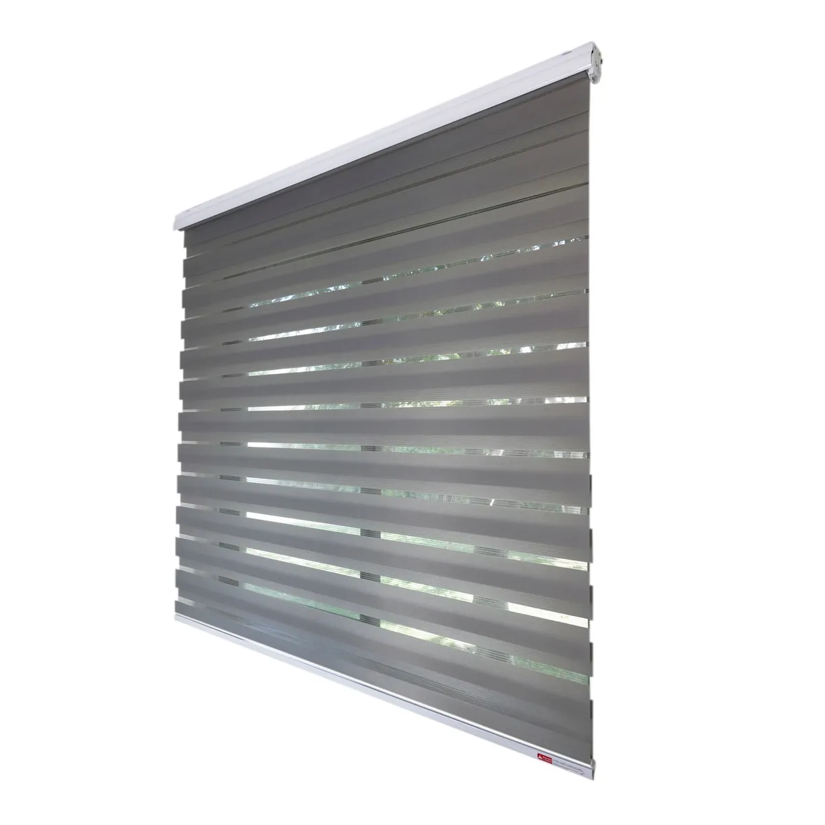 VINCENZI - Cortina Roller Duo Gris 200x240cm