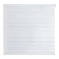 Cortina Tela Roller Duo Blanca 240x240cm