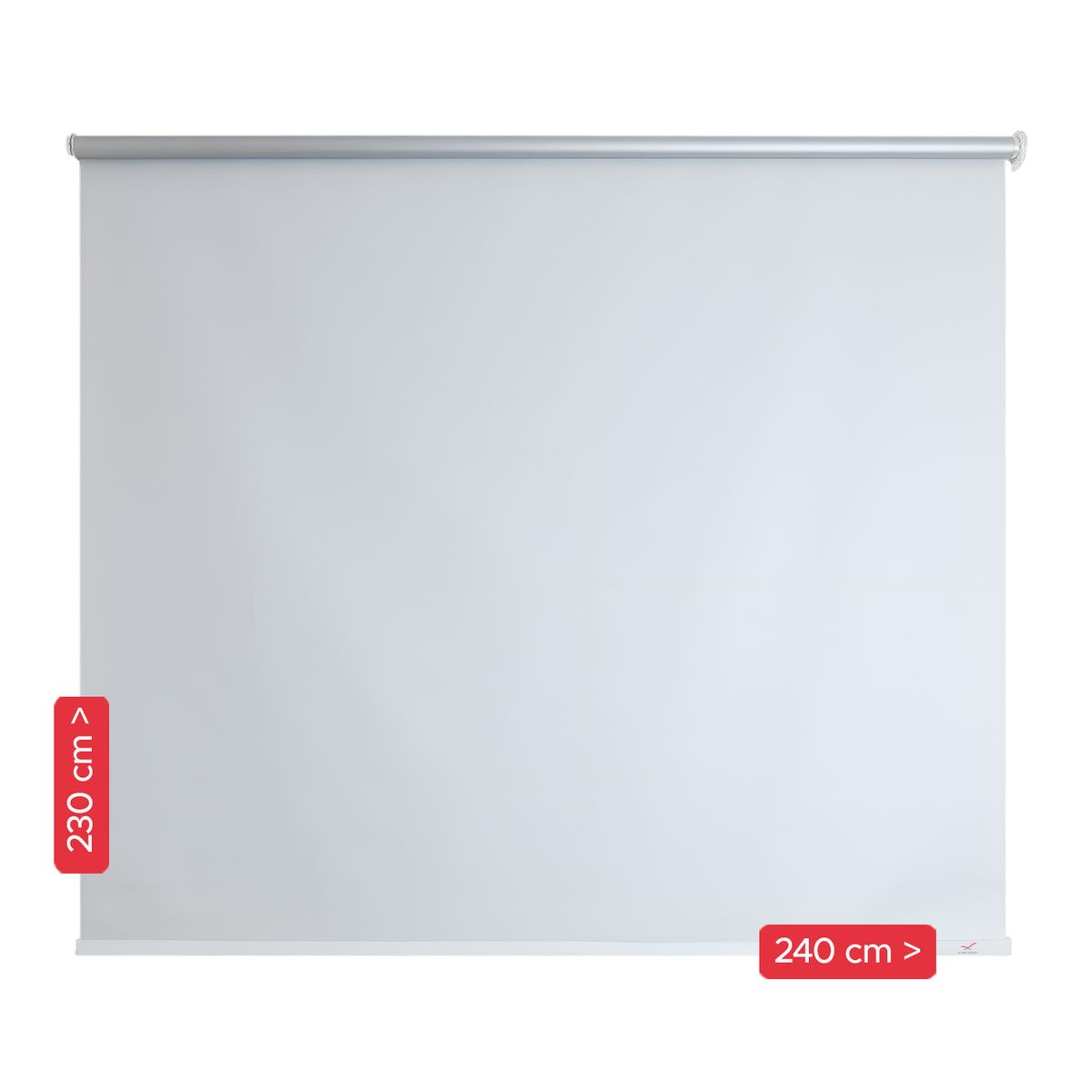 VINCENZI - Cortina Blackout Blanca 240x230cm