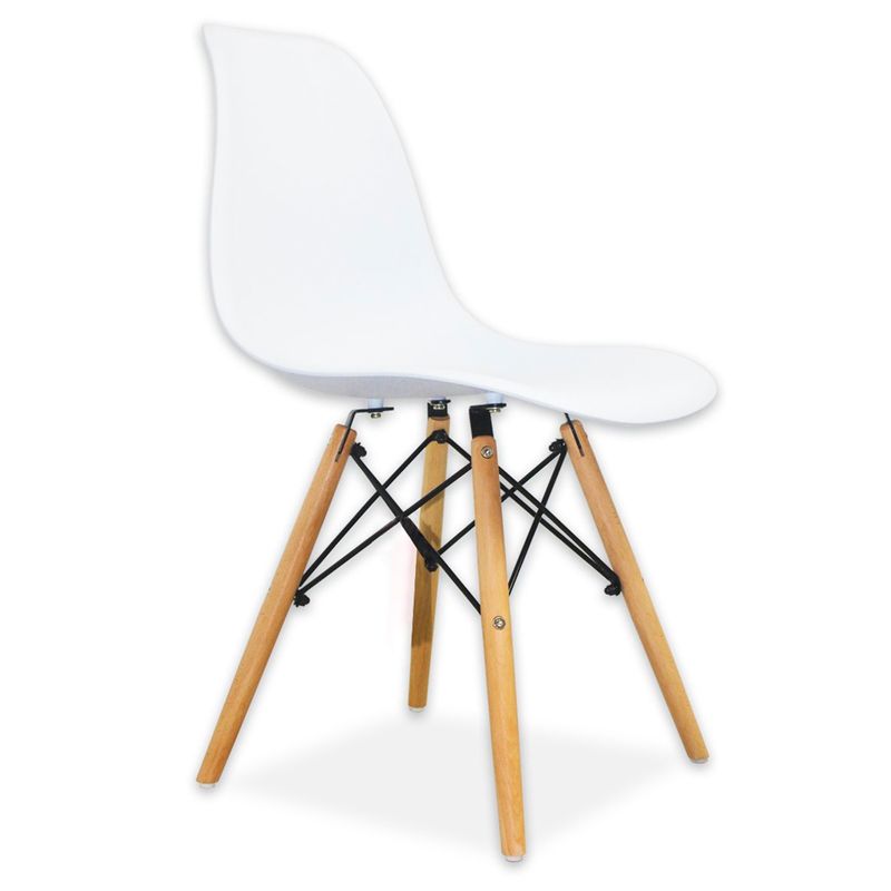 VINCENZI - Silla Vincenzi Eames Dsw Blanca Clásica