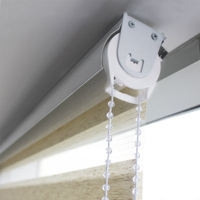 Imagen 2 del producto Cortina Roller Duo Lino Blanco Grain 120x120cm