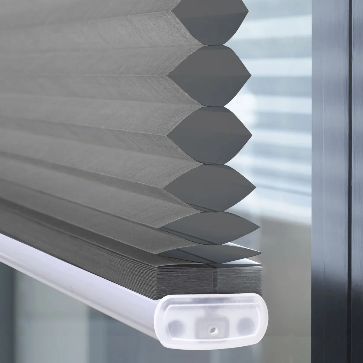 VINCENZI - Cortina Honeycomb Termo-Acústicas Gris 160 X 240 Cm