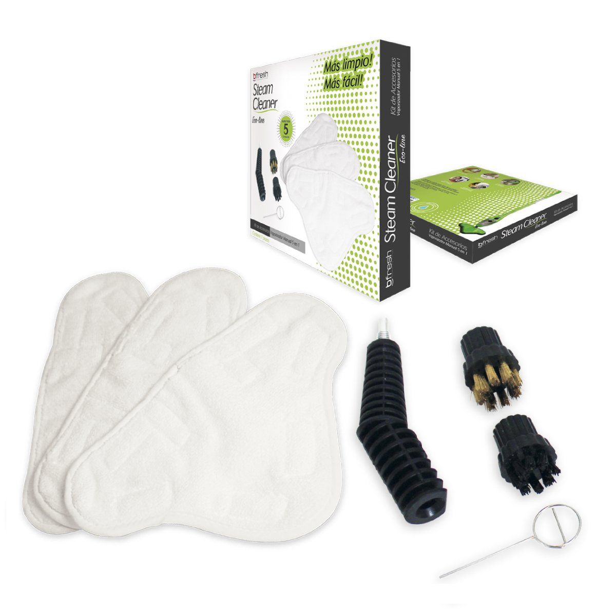 B FRESH - Set 7 Repuestos Mopa A Vapor 5En1