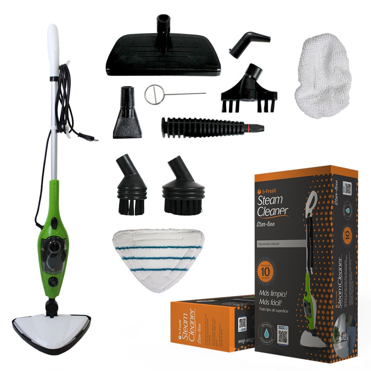 B FRESH - Mopa A Vapor SteamCleaner 10En1