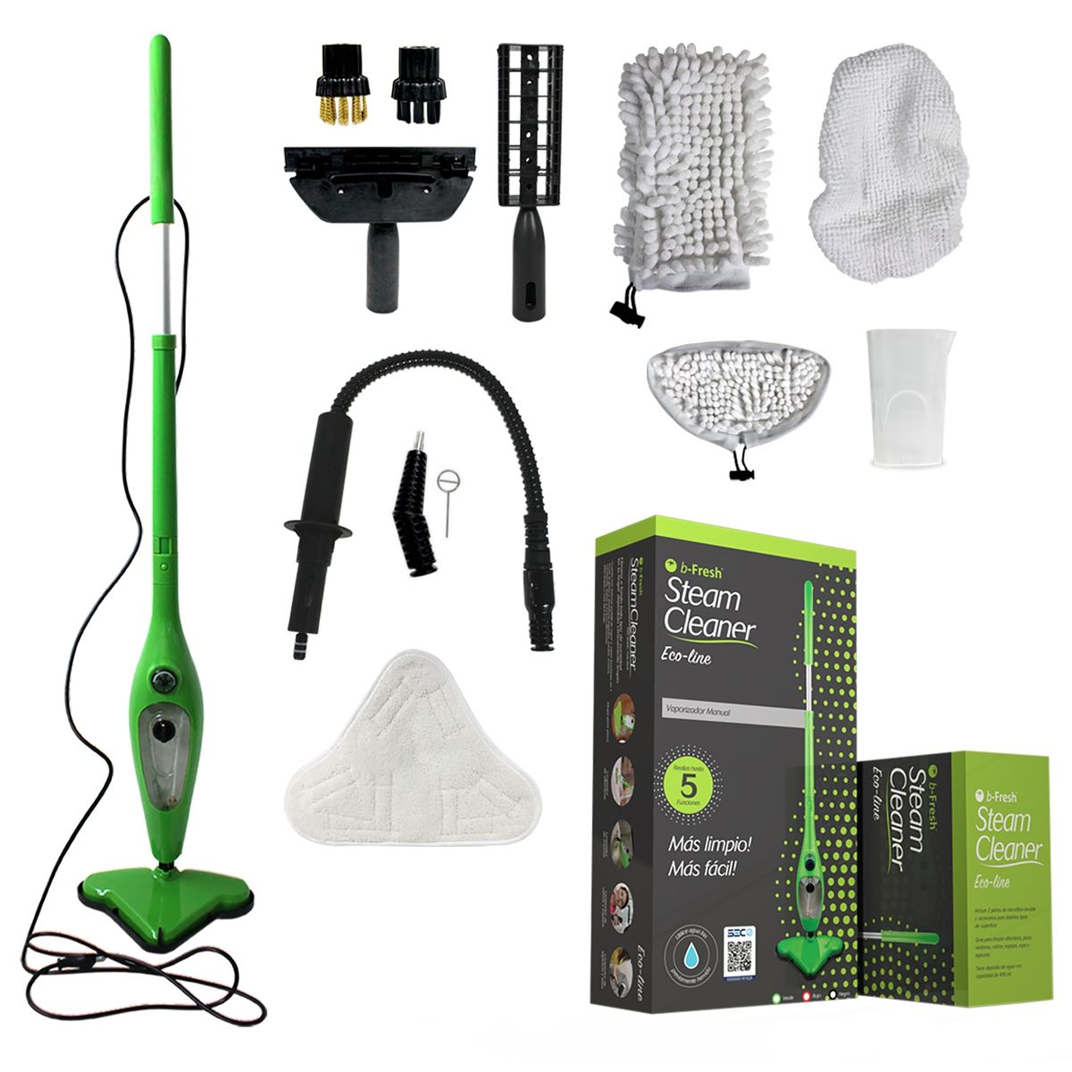 B FRESH - Mopa A Vapor SteamCleaner 5 En 1