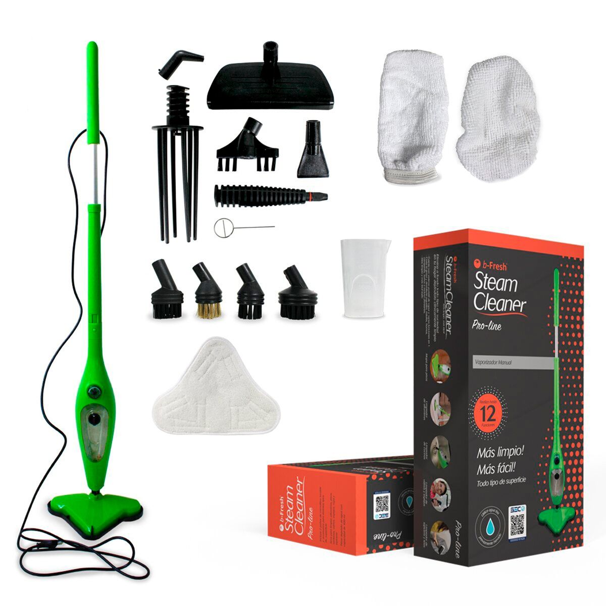 B FRESH - Mopa A Vapor SteamCleaner 12En1 Bfresh