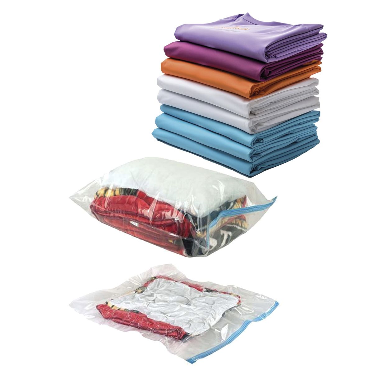 B FRESH - Bolsa Reductora Space Bags 60x90 Pack de 15 unidades