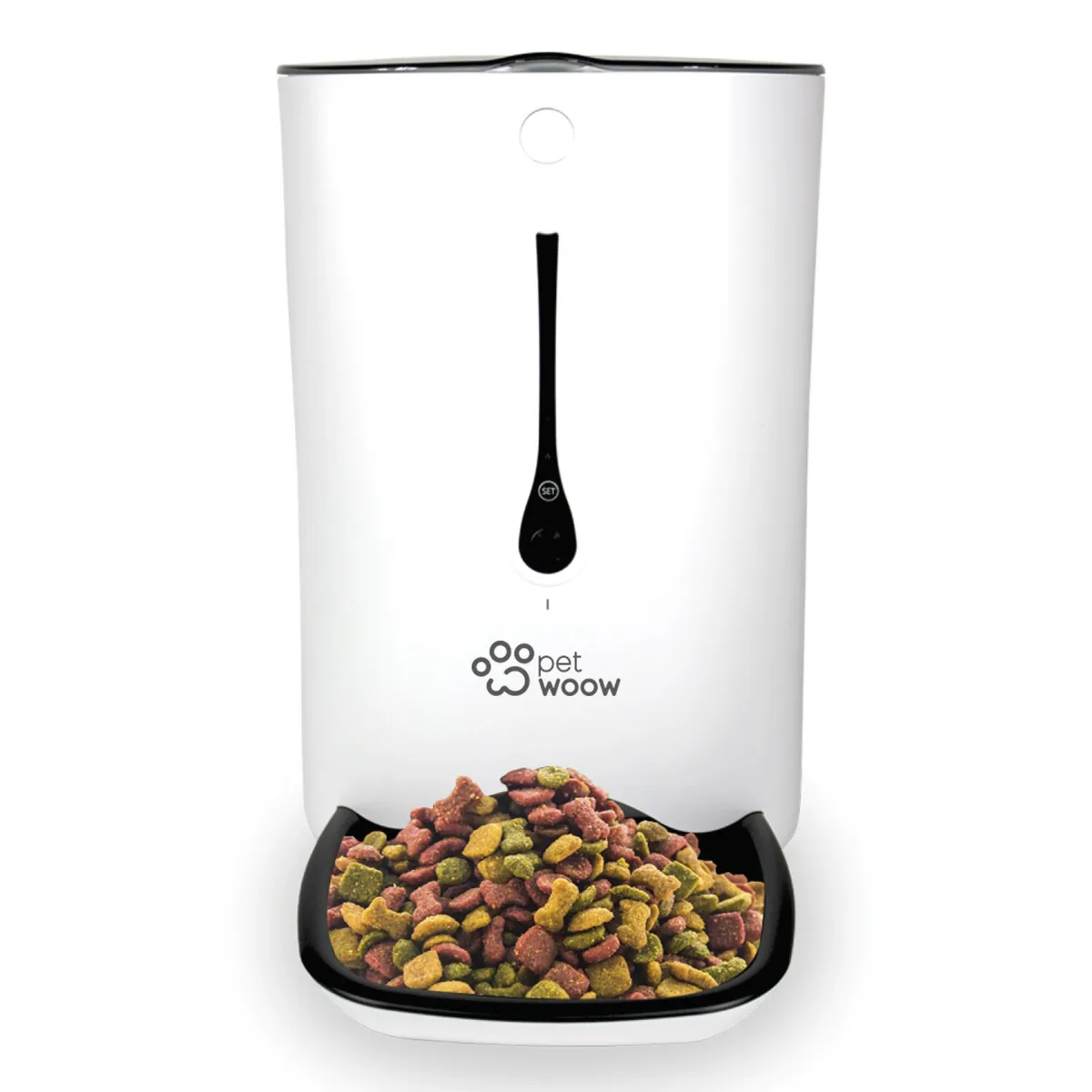 PETWOOW - Dispensador Alimento Mascotas Cámara Y Micrófono