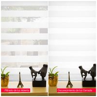 Cortina Roller Duo Blanca 160 x 240 cm