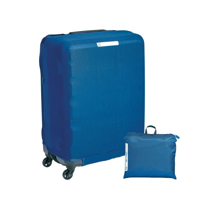 GO TRAVEL - FUNDA CUBRE MALETA G 71CM - Azul