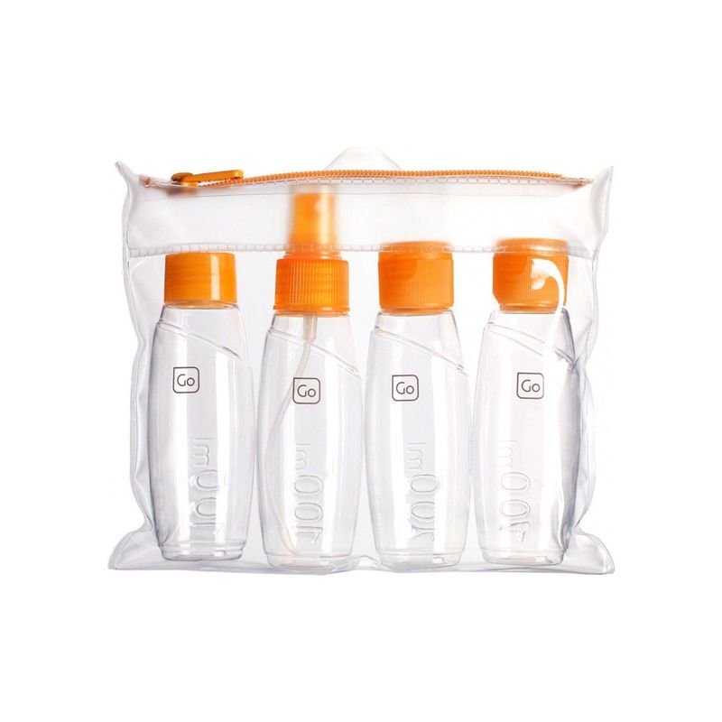 GO TRAVEL - Set botellitas de cabina 100ml go travel