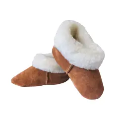 RUPESTRE - Pantufla de cuero reno infantil