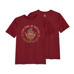 GNOMO - Polera Kids ECO F-4 Cardinal