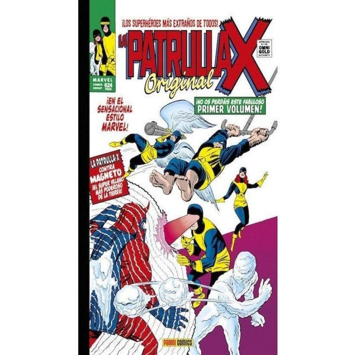 PANINI - MARVEL GOLD PATRULLA X 1 ORÍGENES