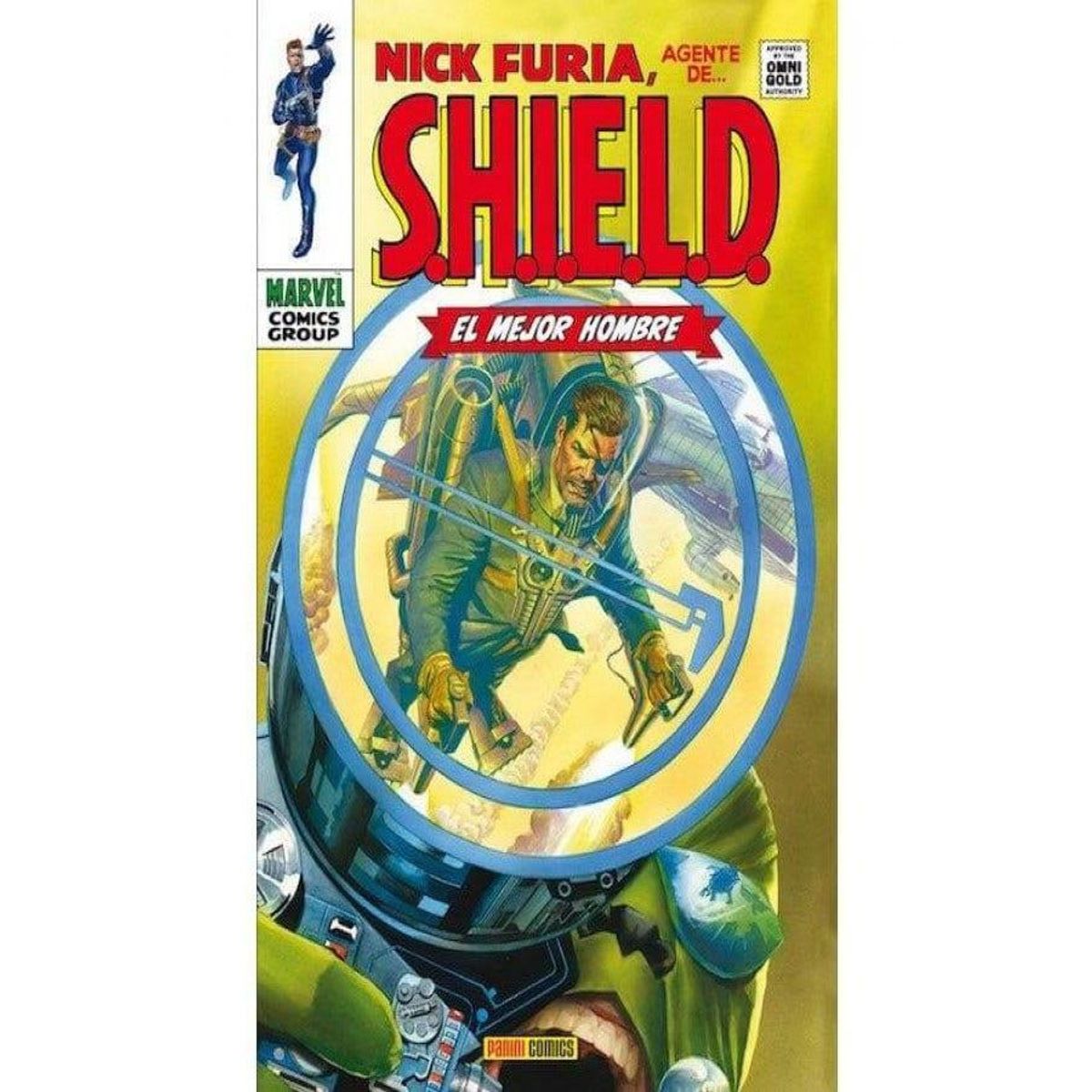 PANINI - MARVEL GOLD. NICK FURIA: AGENTE DE SHIELD 1 EL MEJOR HOMBRE