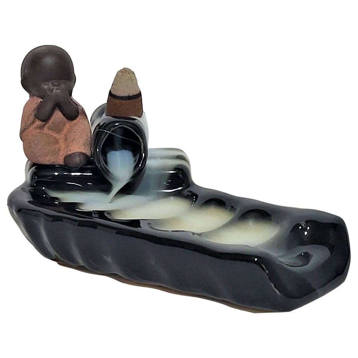 GENERICO - Cascada de Humo Baby Pink + 10 Conos