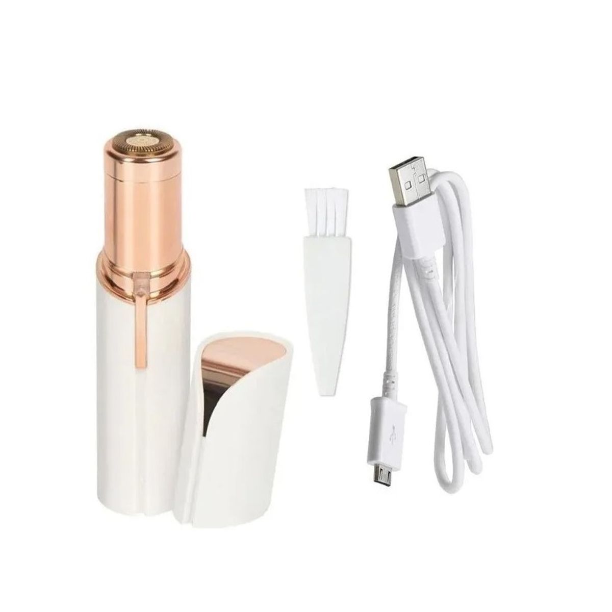 GENERICO - Depiladora Portátil Removedor De Vello Facial Recargable Usb