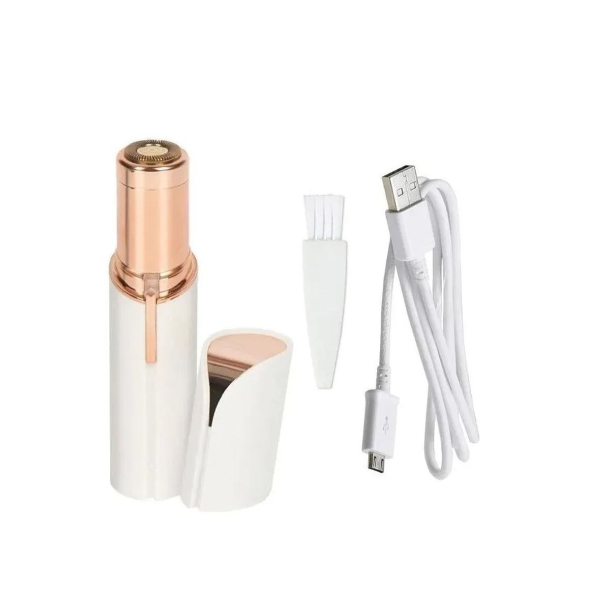 GENERICO - Depiladora Portátil Removedor De Vello Facial Recargable Usb