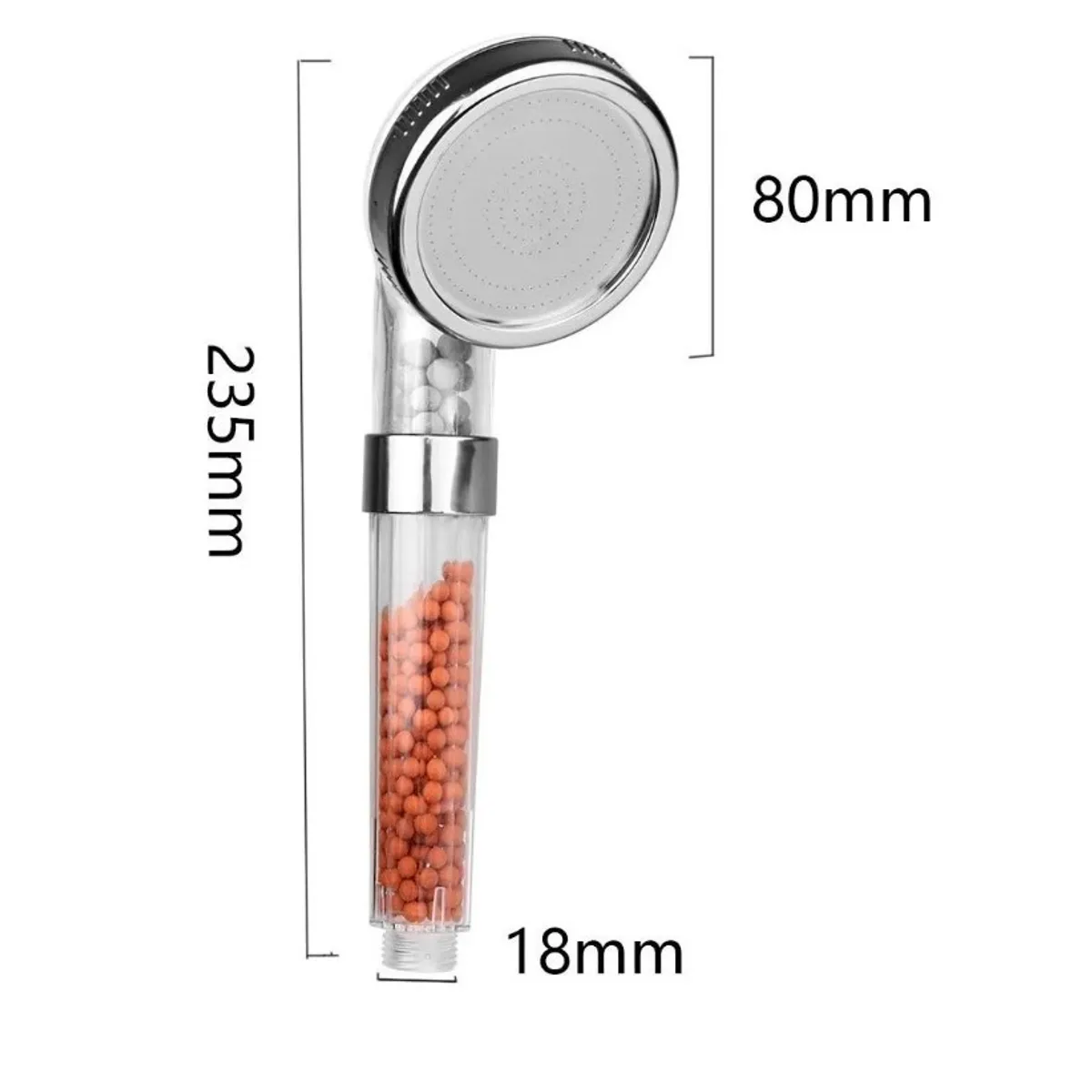 GENERICO - Eco Ducha Spa Cabezal Para Ducha Telefono Mango Filtrador