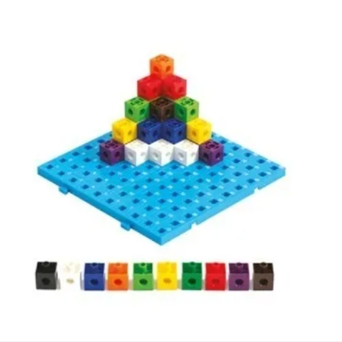 LA PRINCESITA - Cubos Multiencaje Unifix Con Base