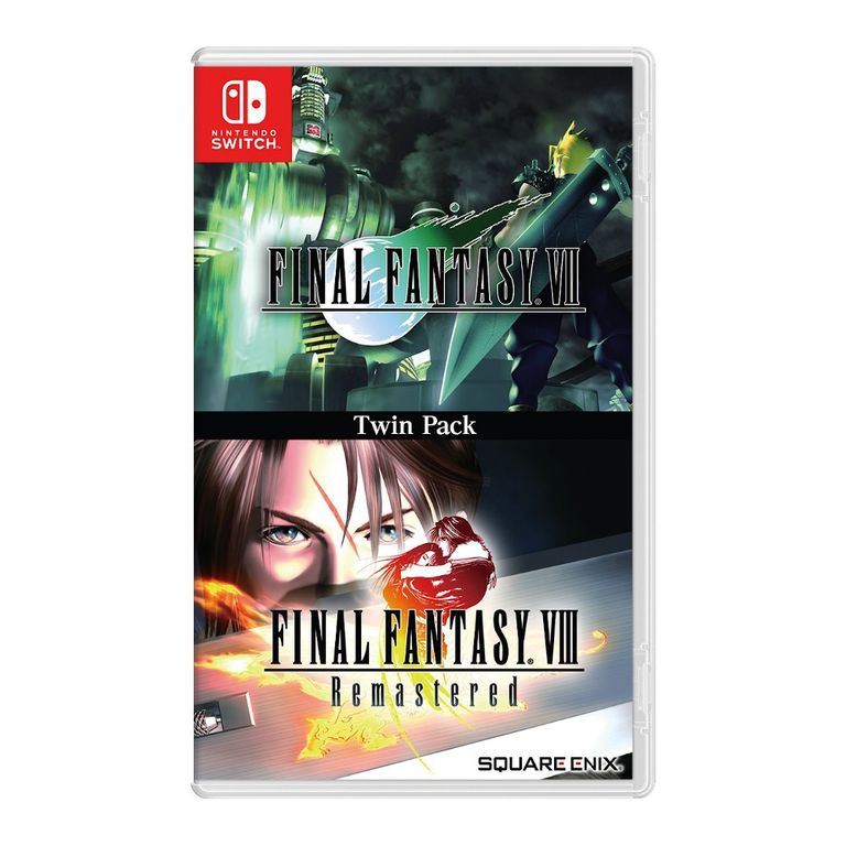 NINTENDO Final Fantasy Twin Pack FF VII y FF VIII Remastered - Switch