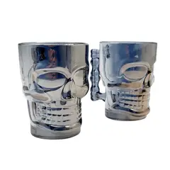 MOGA - Vasos cerveceros set 2 piezas shop 540ml calavera
