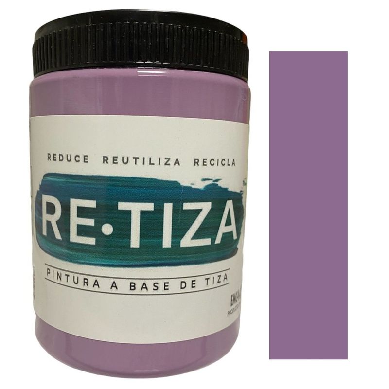 RETIZA - MORADO PURPURA  1 kilo. Pintura Tizada/Vintage base agua mate