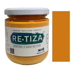 RETIZA - NARANJO CLARO 250 grs. Pintura Tizada/Vintage base agua mate