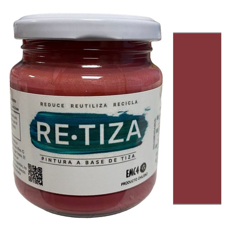 RETIZA - ROSA MAGENTA/ OBISPO  250 grs. Pintura Tizada/Vintage base agua mate