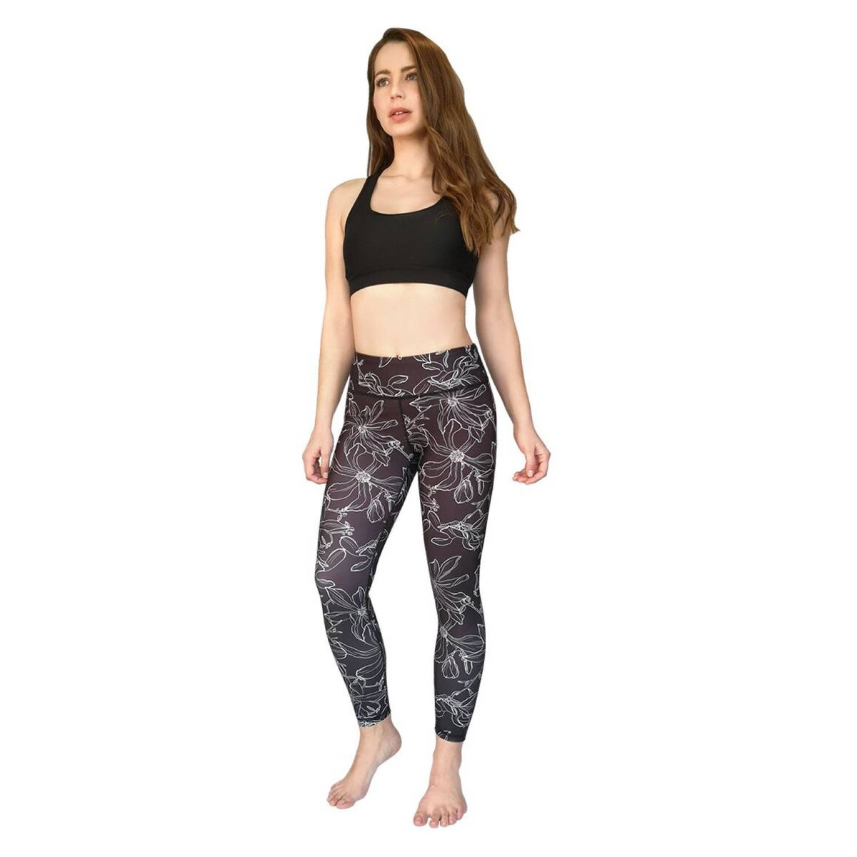 H2O WEAR - Mujer Calza Legging H2O Wear Flor lineal Rosado