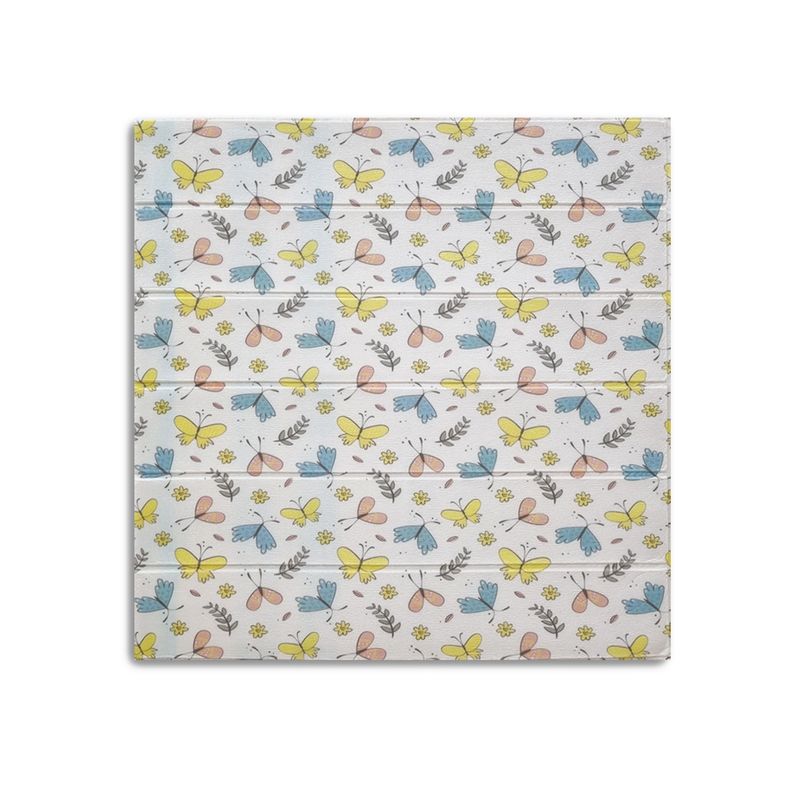 FUNSHOP - 10x Lamina Panel Mural 3d Adhesivo Infantil  Mariposa Mix
