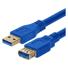 DINON - Cable Usb 3.0 Extension Macho A Hembra 5 Metros