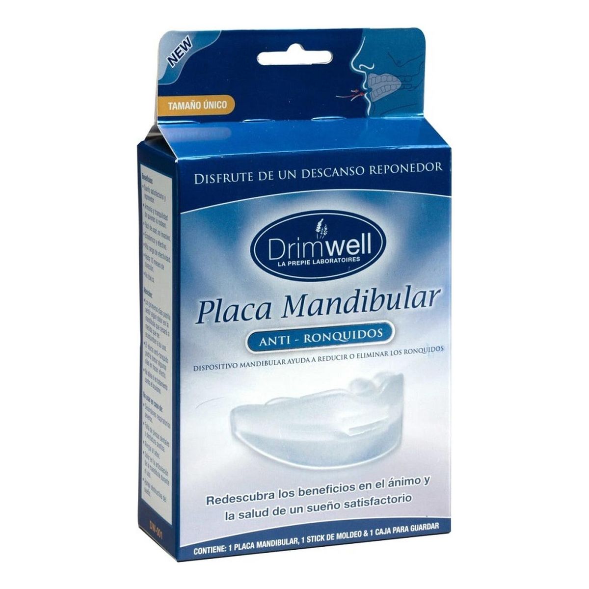 LA PREPIE - Antirronquido Placa Drimwell Original - Ronquidos