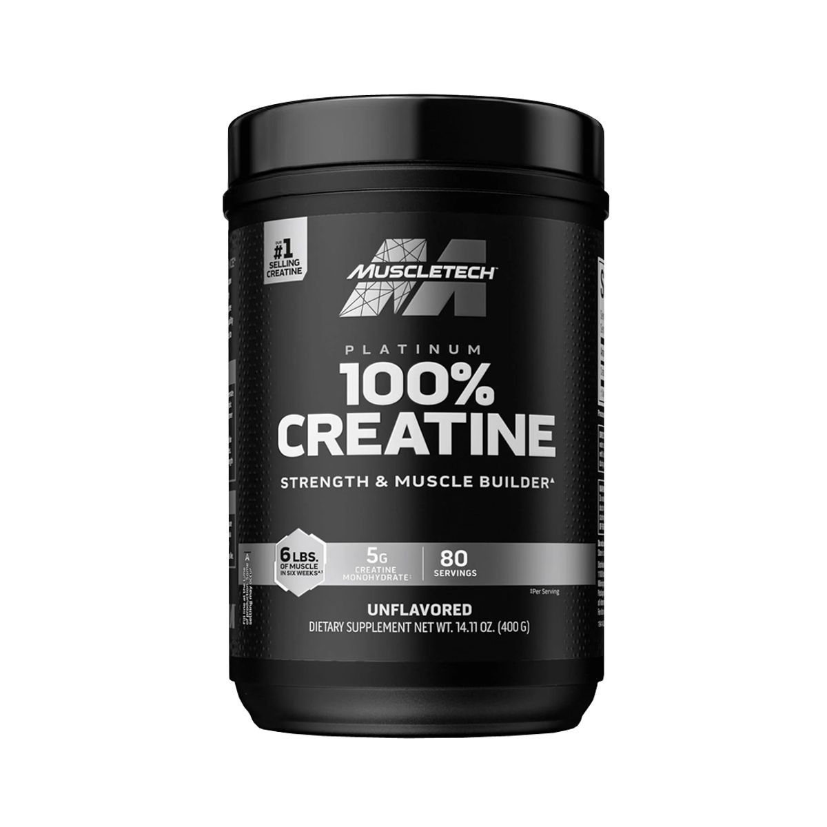 MUSCLETECH - Platinum Creatina Muscletech 80 Servicios