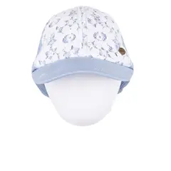 PILLIN - Gorro Bebé Niña Celeste Pillín