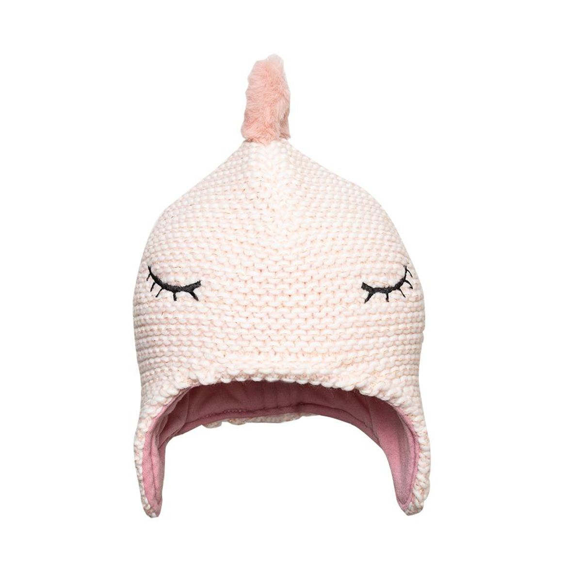 PILLIN - Gorro Bebé Algodón Invierno Niña Rosado PILLIN