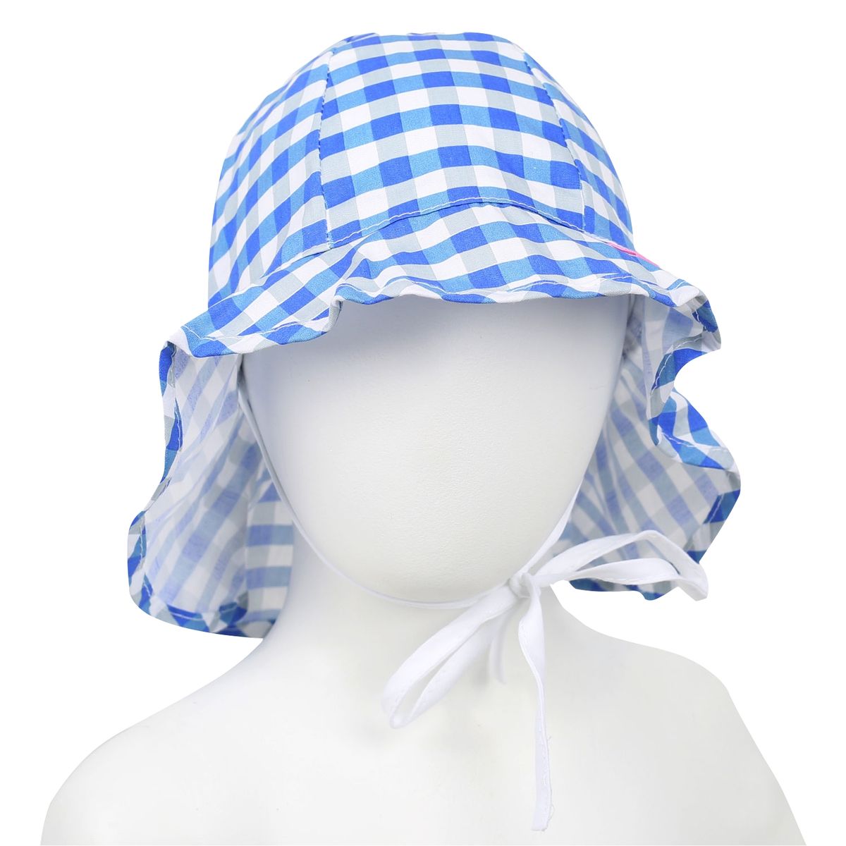 PILLIN - Gorro Bebé Niña Algodón Verano Azul Pillín PILLIN