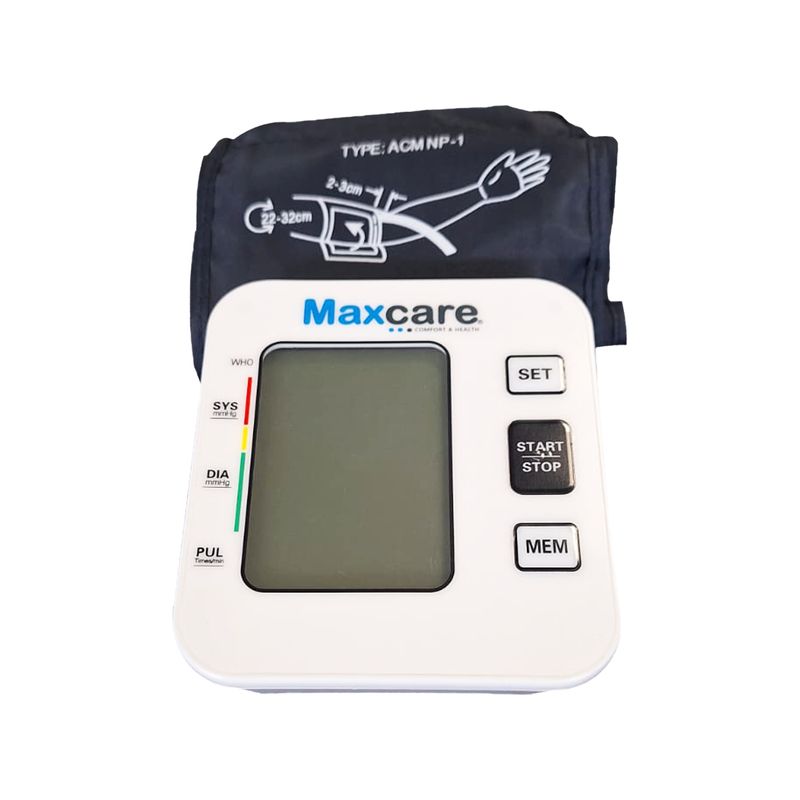 MAXCARE - Medidor De Presión Tensiómetro Brazo Maxcare MAXCARE