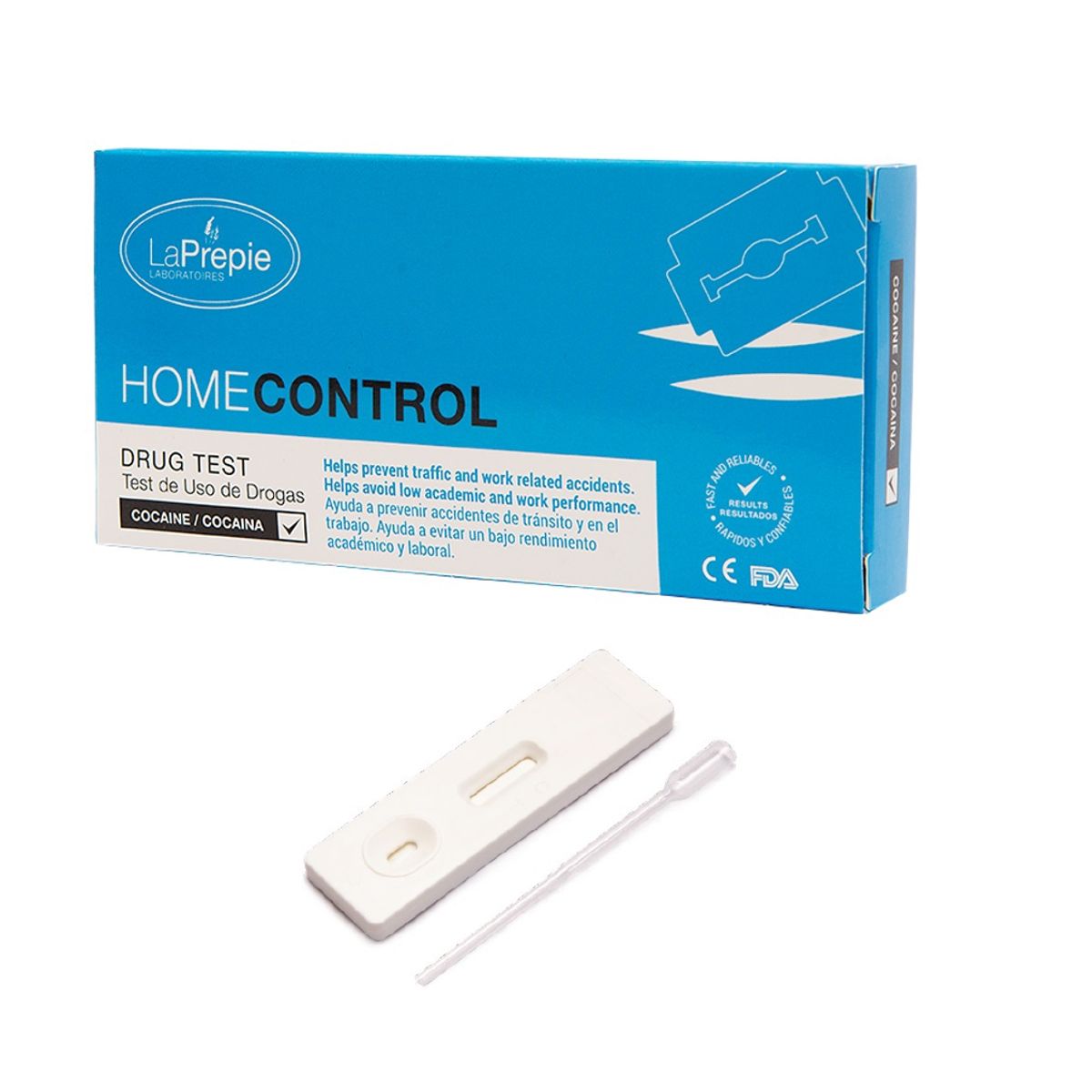 LA PREPIE - TEST RAPIDO C0CAINA COC HOME CONTROL