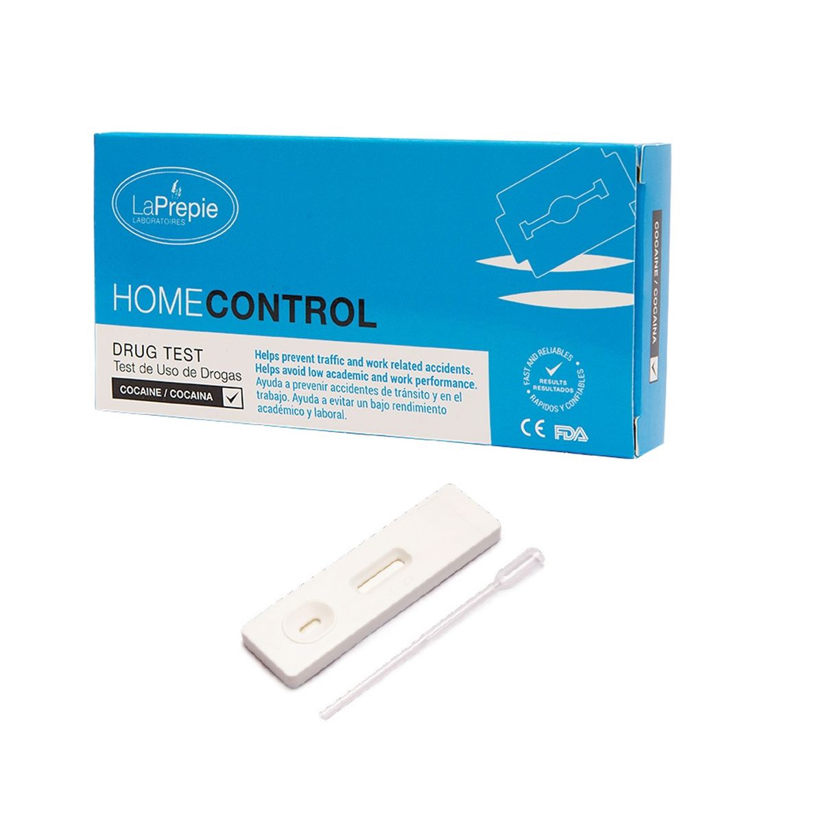 LA PREPIE - TEST RAPIDO C0CAINA COC HOME CONTROL