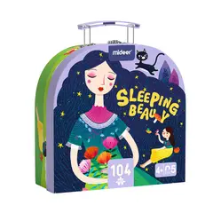MIDEER - Maleta Puzzle Bella Durmiente 104 Piezas