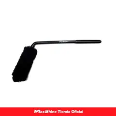 MAX SHINE - Cepillo Para Limpieza De Llanta Premium Con Angulo Maxshine